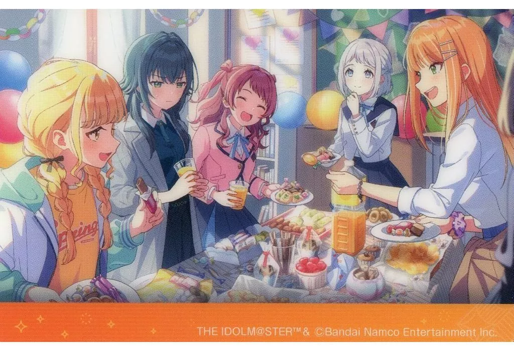 第2回教室パーティー! 「学園アイドルマスター×SWEETS PARADISE DEBUT LIVE 開催記念Cafe トーレディングハードブロマイド」