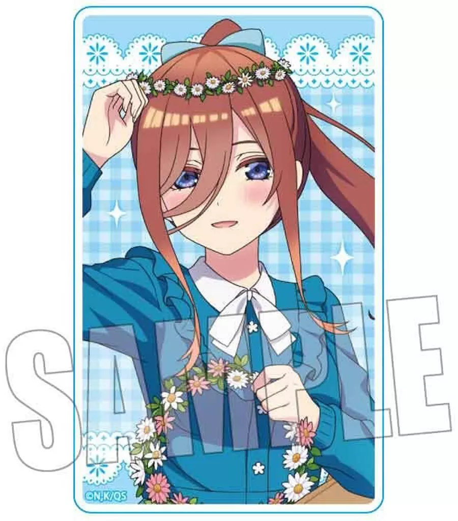 中野三玖 「五等分の花嫁∽ ～みんな揃ってピクニック!～ トレーディングアクリルカード」