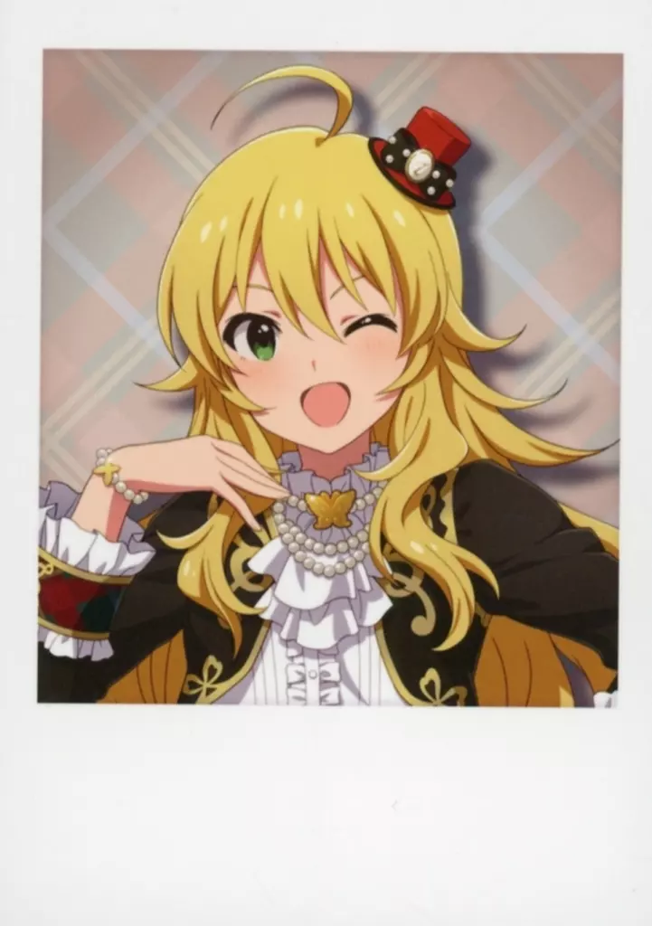 星井美希(ノーマル) 「アイドルマスター ミリオンライブ! シアターデイズ 7th Anniversary in AKIHABARA ～秋葉原っぱフェスティバル～ トレーディング インスタントフォト風カード ブライテスト・ショーケースver.」