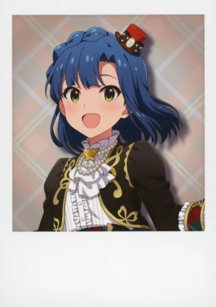 七尾百合子(ノーマル) 「アイドルマスター ミリオンライブ! シアターデイズ 7th Anniversary in AKIHABARA ～秋葉原っぱフェスティバル～ トレーディング インスタントフォト風カード ブライテスト・ショーケースver.」