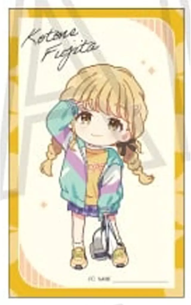 藤田ことね(デフォルメ) 「学園アイドルマスター プロデューサー名刺風カードコレクション」