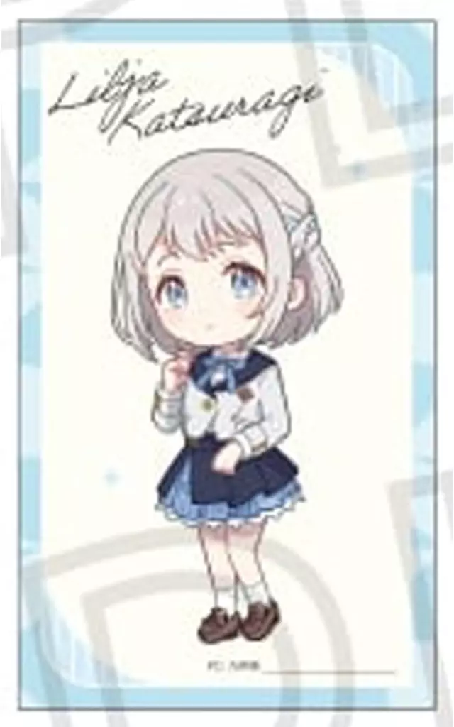 葛城リーリヤ(デフォルメ) 「学園アイドルマスター プロデューサー名刺風カードコレクション」