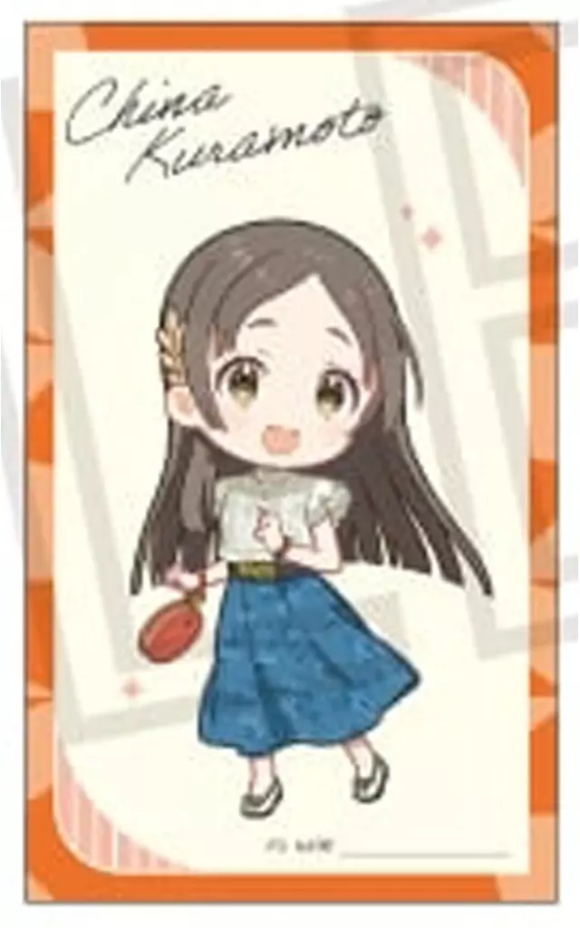 倉本千奈(デフォルメ) 「学園アイドルマスター プロデューサー名刺風カードコレクション」
