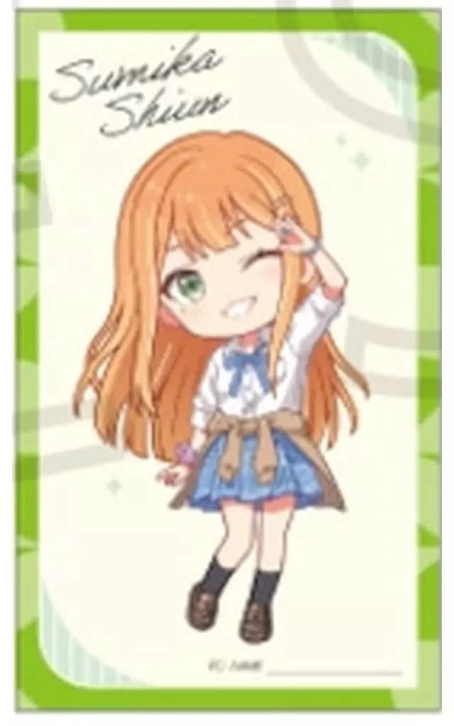 紫雲清夏(デフォルメ) 「学園アイドルマスター プロデューサー名刺風カードコレクション」