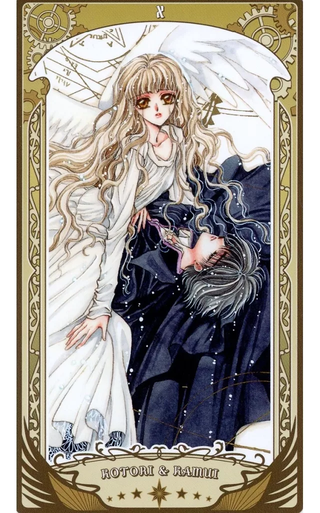 CLAMP画業30周年　X　エックス　複製原画④　神威&小鳥 CLAMP展 アルカナカード X エックス 神威 小鳥 - メルカリ