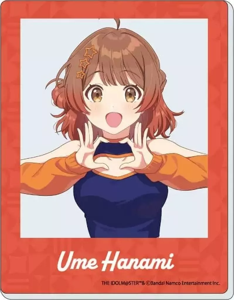 花海佑芽(枠カラー/ノーマル) 「学園アイドルマスター グッズフェア in ゲーマーズ アクリルカード 01/シミラールック衣装ver.(描き下ろしイラスト)」