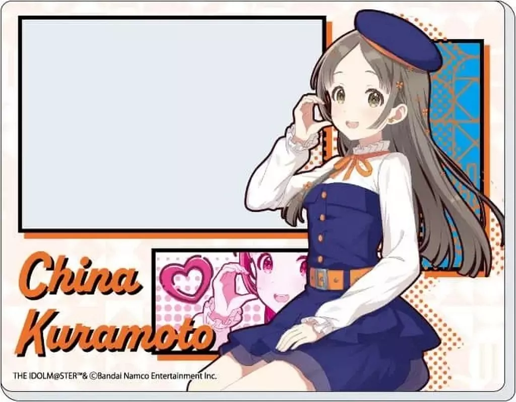 倉本千奈(枠ホワイト) 「学園アイドルマスター グッズフェア in ゲーマーズ アクリルカード 01/シミラールック衣装ver.(描き下ろしイラスト)」