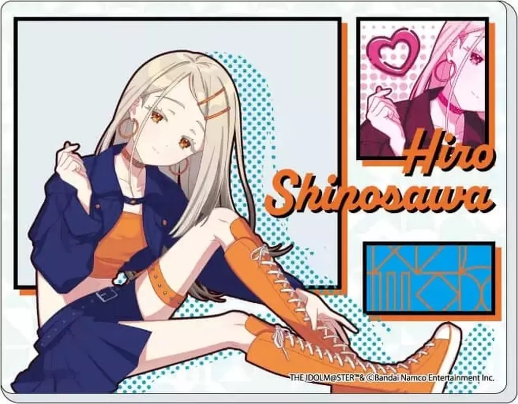 篠澤広(枠ホワイト) 「学園アイドルマスター グッズフェア in ゲーマーズ アクリルカード 01/シミラールック衣装ver.(描き下ろしイラスト)」