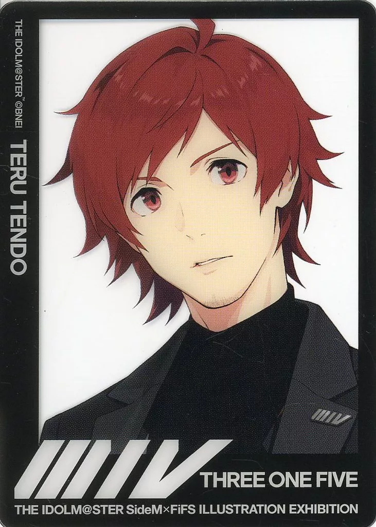 天道輝 「アイドルマスター SideM×FiFS イラスト展 スリー・ワン・ファイヴ VOL.2 トレーディングクリアカード VOL.2 -等身-」