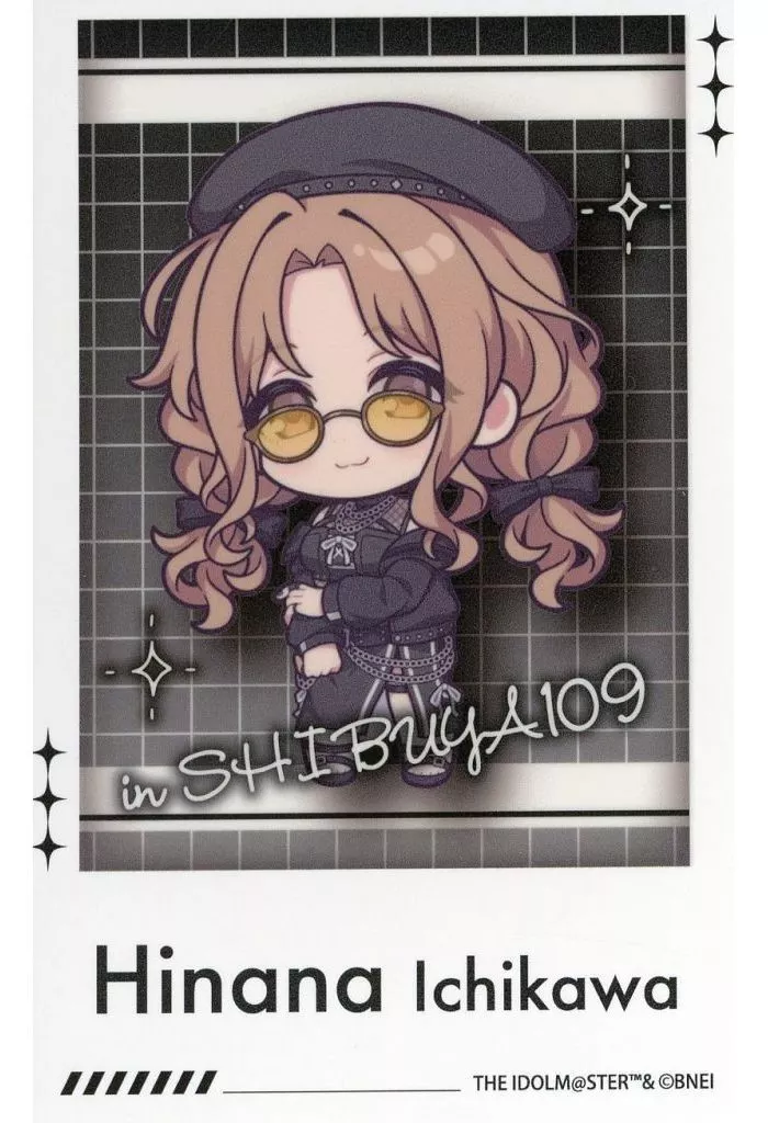市川雛菜(ミニキャラ) 「アイドルマスター シャイニーカラーズ 櫻木真乃＆浅倉透 POP UP SHOP White Night Collection トレーディングインスタントフォトカード White Night Collection」