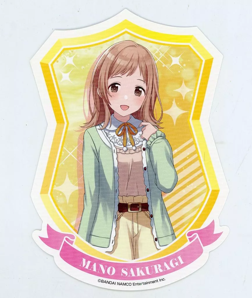 櫻木真乃 ダイカットブロマイド 「アイドルマスター シャイニーカラーズ」 オフィシャルショップ抽選くじ D賞