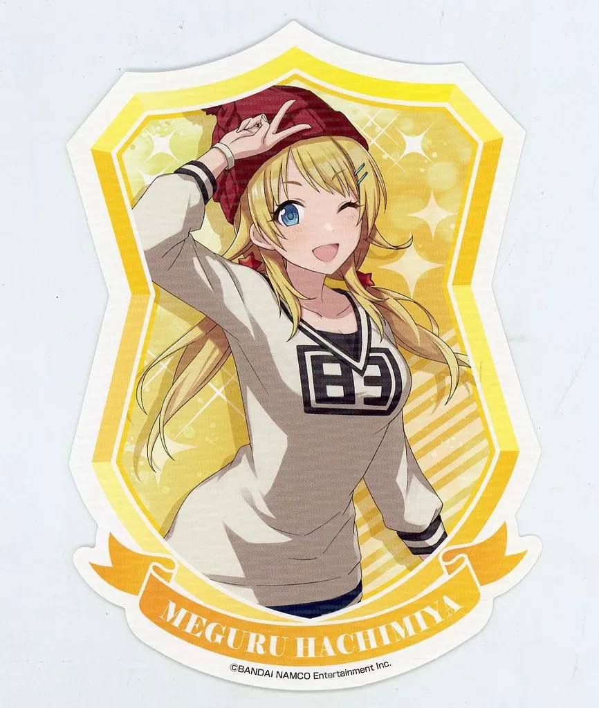 八宮めぐる ダイカットブロマイド 「アイドルマスター シャイニーカラーズ」 オフィシャルショップ抽選くじ D賞