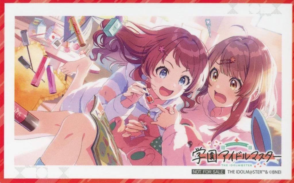 お姉ちゃんに任せなさい! フォトカード 「学園アイドルマスター×カラオケまねきねこ」 コラボドリンク注文特典 BOX B