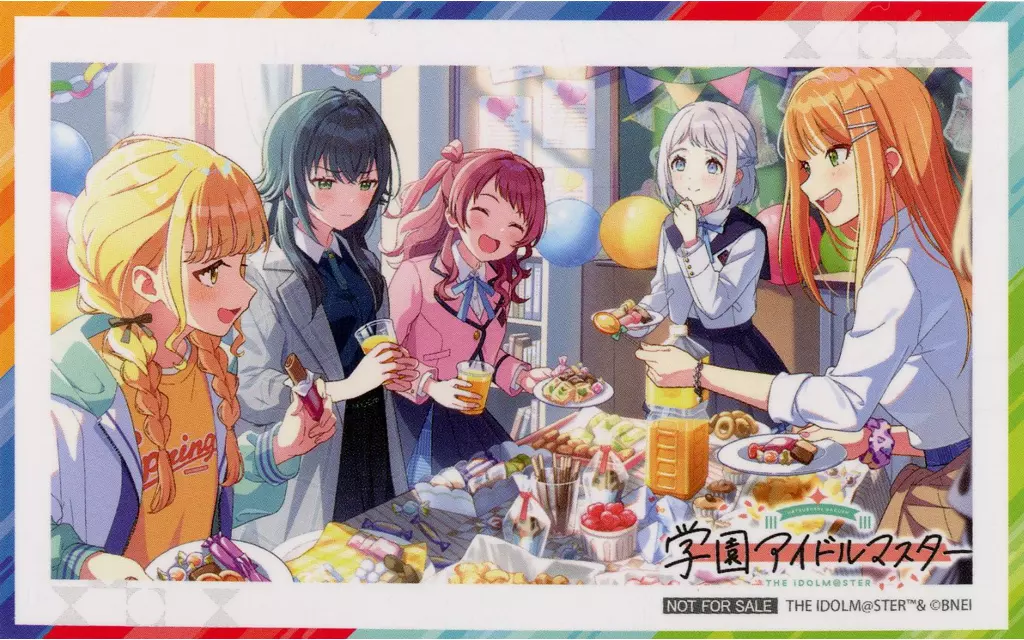 第2回教室パーティー! フォトカード 「学園アイドルマスター×カラオケまねきねこ」 コラボドリンク注文特典 BOX B