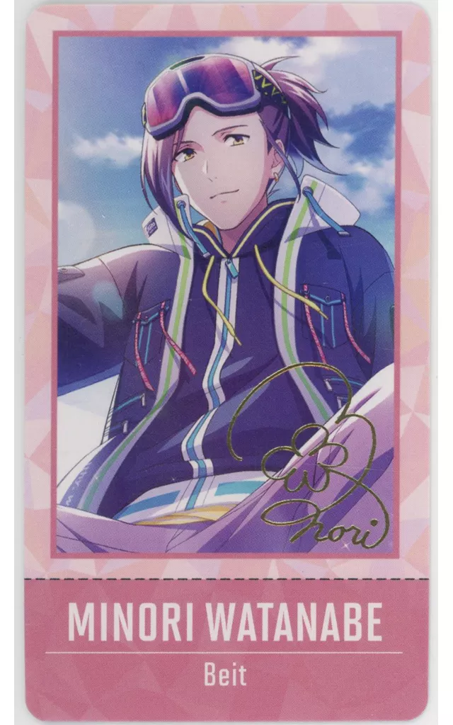 渡辺みのり(レア) 「アイドルマスター SideM 理由あって、展示会! ～輝くステージへ～ チケコレ B」