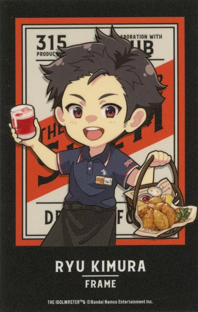 木村龍(デフォルメ) 「アイドルマスター SideM -mission in the mist- FRAME×HUB トレーディングチェキ風カード」
