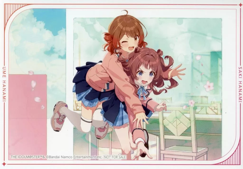 花海咲季＆花海佑芽 特典ブロマイド 「学園アイドルマスター POP UP SHOP in GiGO」 対象商品購入特典