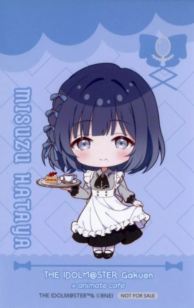 秦谷美鈴(ミニキャラ) フォトカード 「学園アイドルマスター×animatecafe」 コラボメニュー注文/対象商品購入特典
