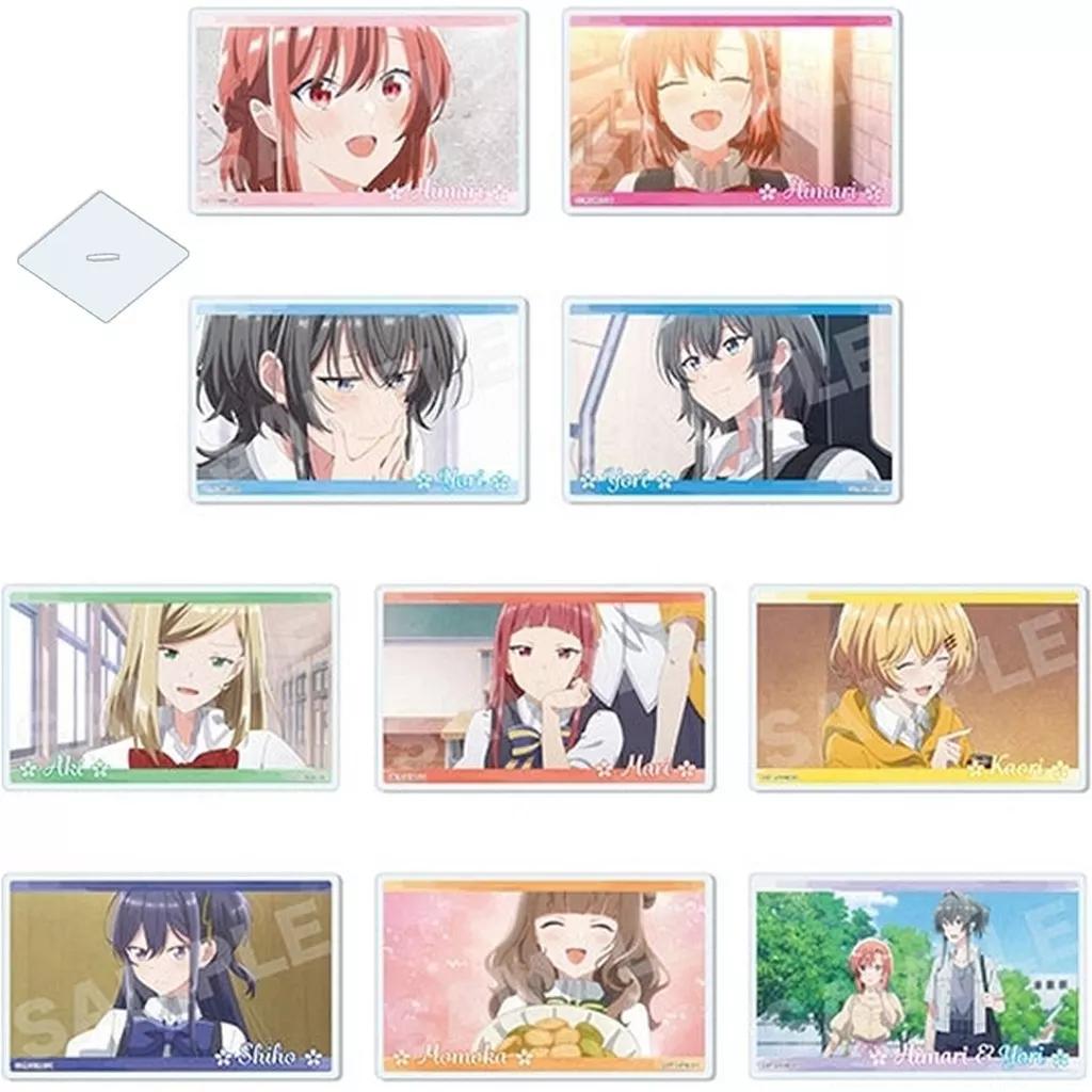 全10種セット 「ささやくように恋を唄う アクリルカード 01」_image