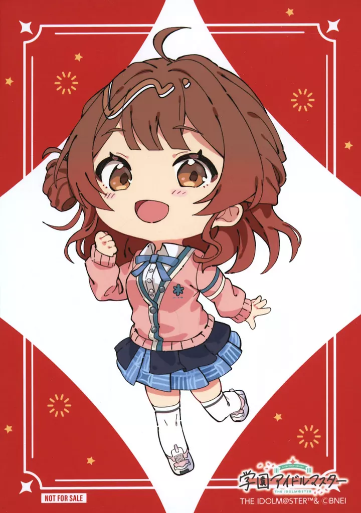 花海佑芽(デフォルメ) ブロマイド 「学園アイドルマスター POP UP STORE in SHIBUYA109」 対象商品購入特典