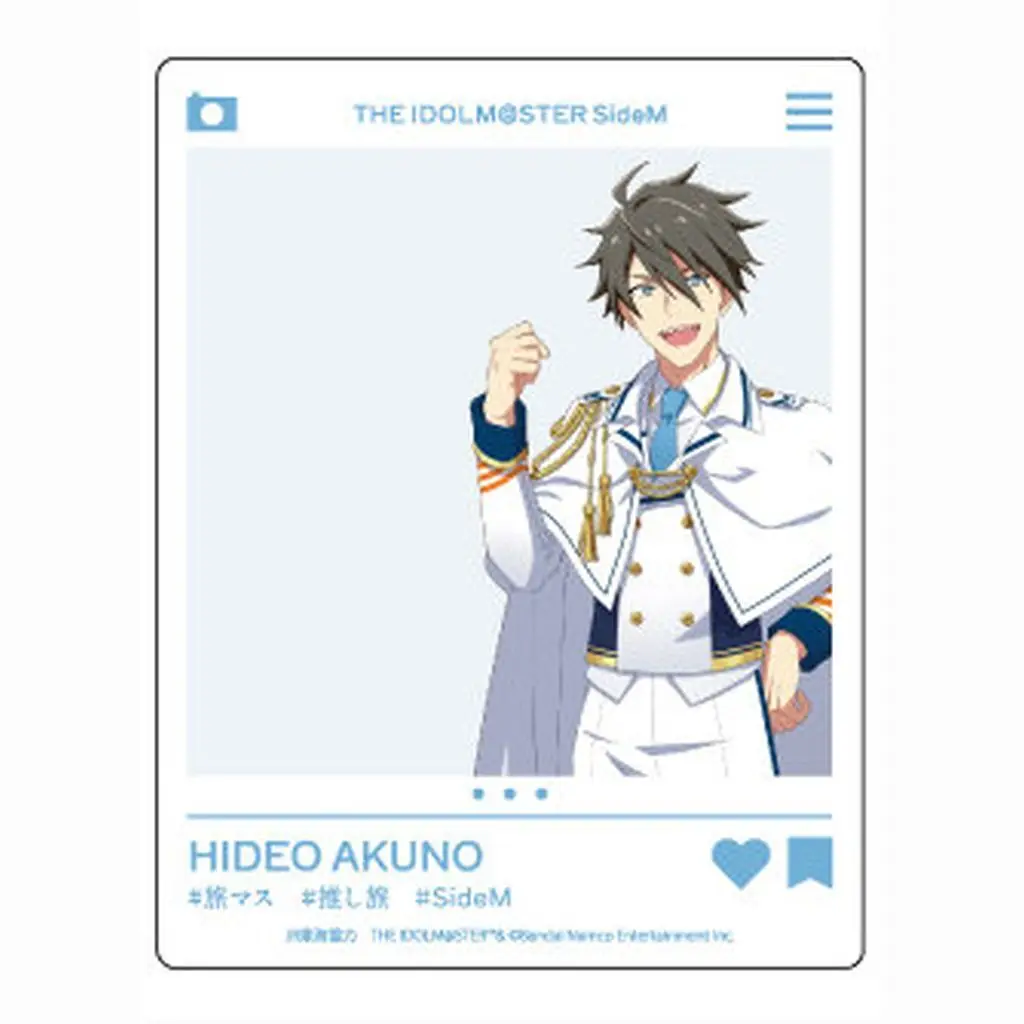 握野英雄(半身) 「アイドルマスターシリーズ×JR東海 TR＠VEL MEDLEY!!!!!!～あなたの旅をプロデュースしちゃいマス♪～(旅マス) 第1弾 with sideM アクリルカード」