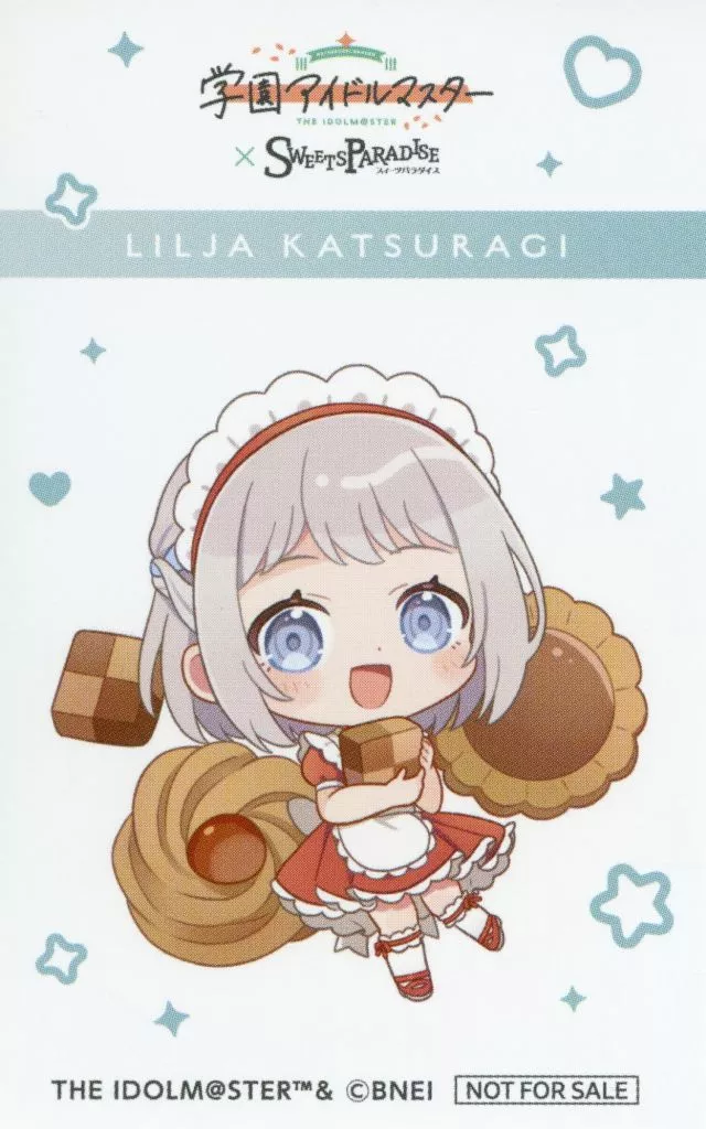 葛城リーリヤ オリジナルイラストカード 「学園アイドルマスター×SWEETS PARADISE 第2弾」 グッズ購入特典