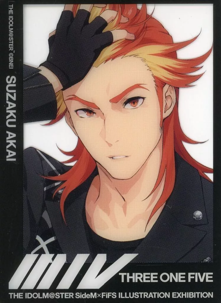 紅井朱雀 「アイドルマスター SideM×FiFS イラスト展 スリー・ワン・ファイヴ VOL.3 トレーディングクリアカード -等身-」