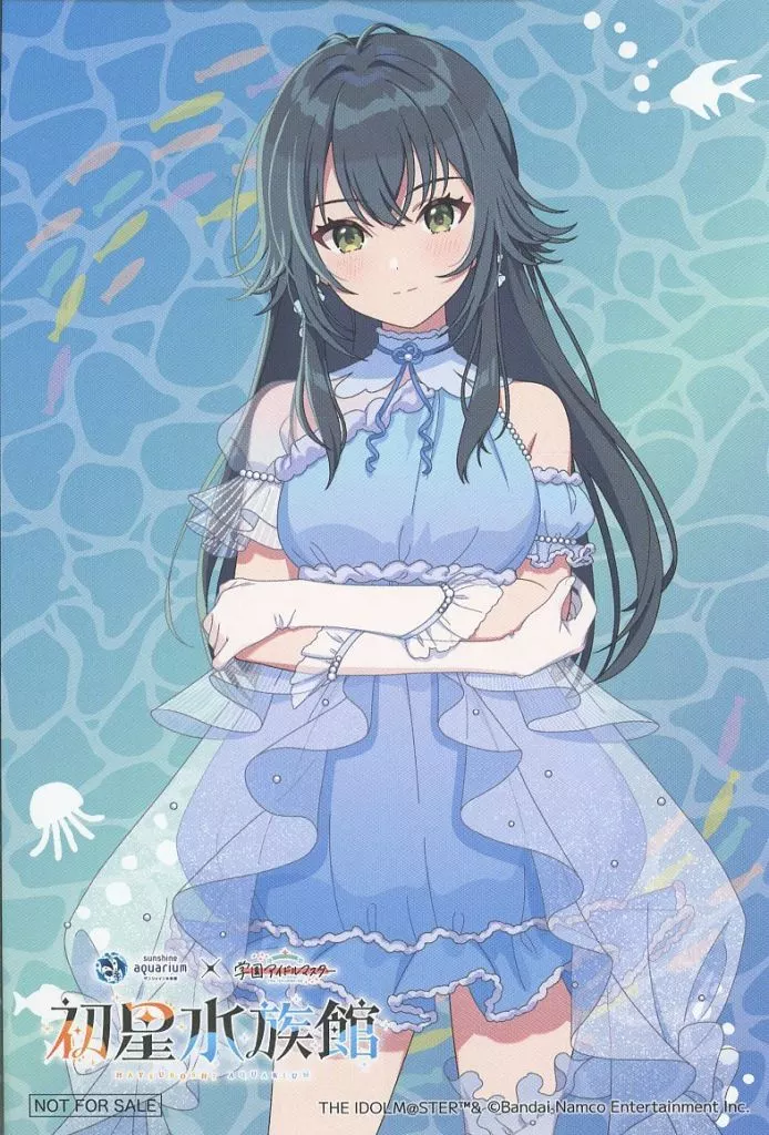 月村手毬(等身) イラストカード 「サンシャイン水族館×学園アイドルマスター」 対象商品購入特典