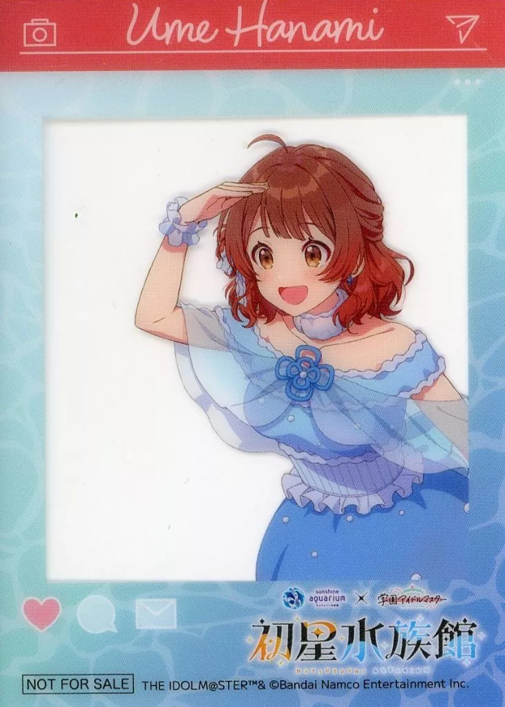 花海佑芽 SNS風クリアカード 「サンシャイン水族館×学園アイドルマスター」 デジタルスタンプラリー完走特典
