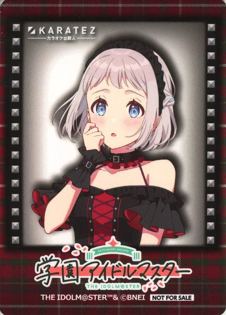 葛城リーリヤ ミニフォト風カード 「学園アイドルマスター×カラオケの鉄人」 コラボドリンク注文特典