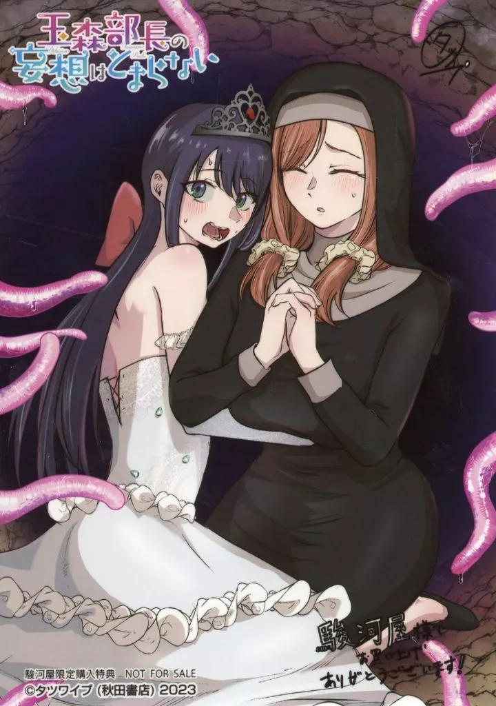 タツワイプイラスト オリジナルブロマイド 「コミックス 玉森部長の妄想はとまらない 第7巻」 駿河屋購入特典