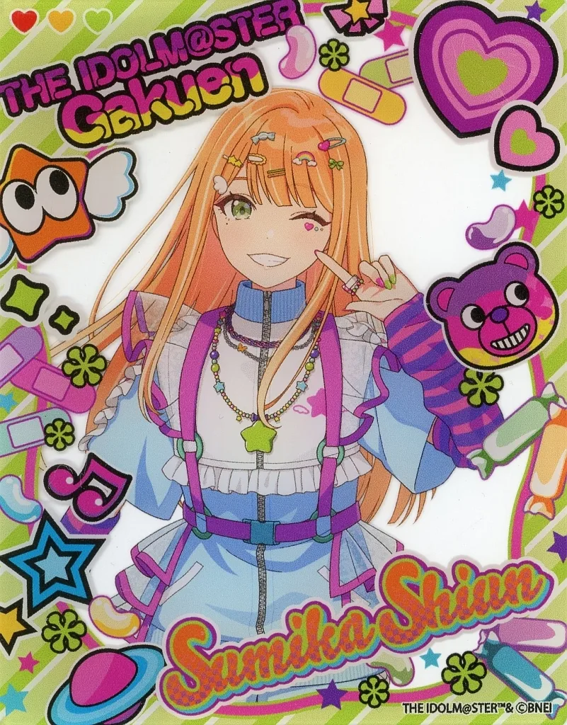 紫雲清夏(上半身) 「学園アイドルマスター×JOL原宿 POP UP ショップ アクリルカード(描き下ろしイラスト)」