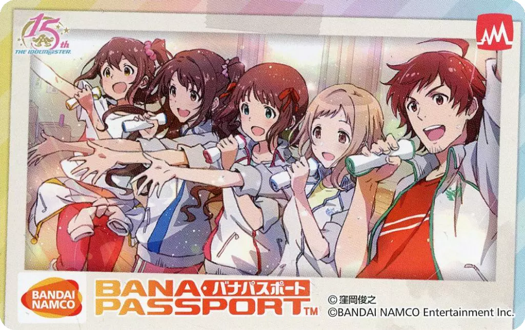 集合(5人) 15周年記念バナパスポート第2弾 「アイドルマスターシリーズ」