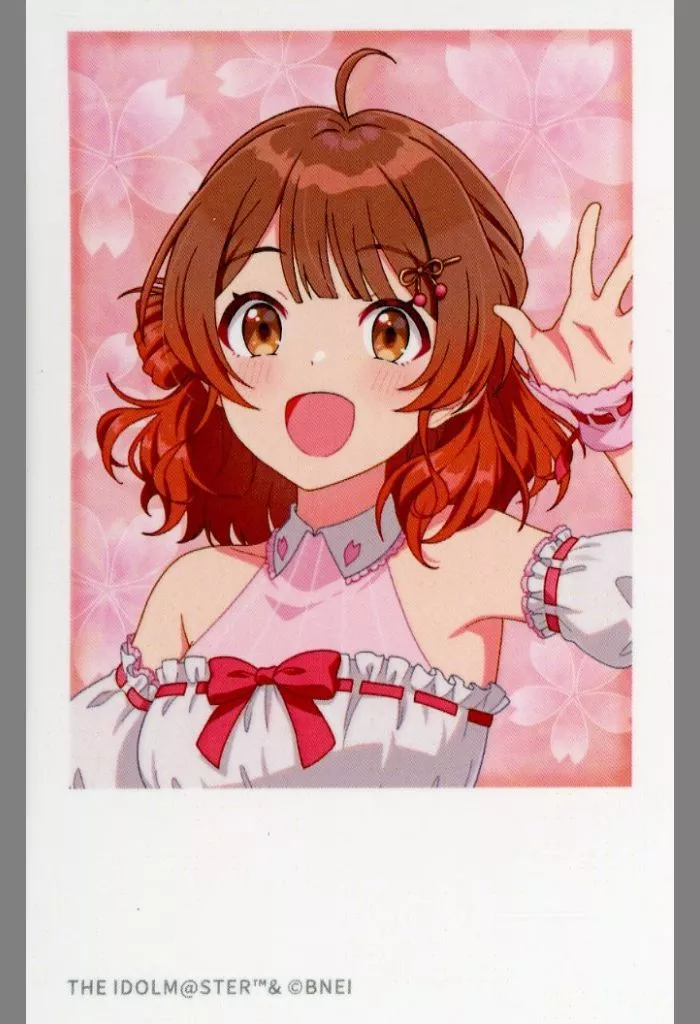 花海佑芽(顔アップ/ノーマル) 「学園アイドルマスター×HMV POP UP SHOP ミニフォトカードコレクション」