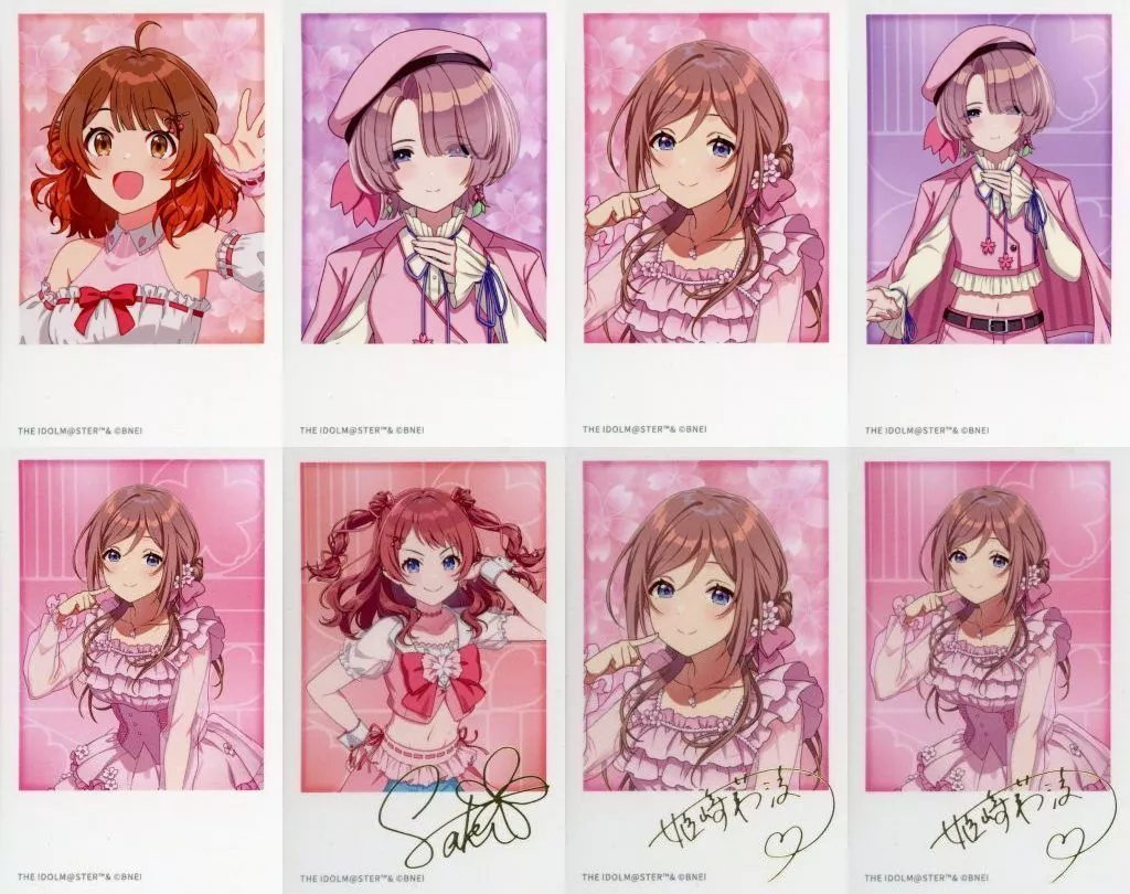 ノーマル全8種セット 「学園アイドルマスター×HMV POP UP SHOP ミニフォトカードコレクション」