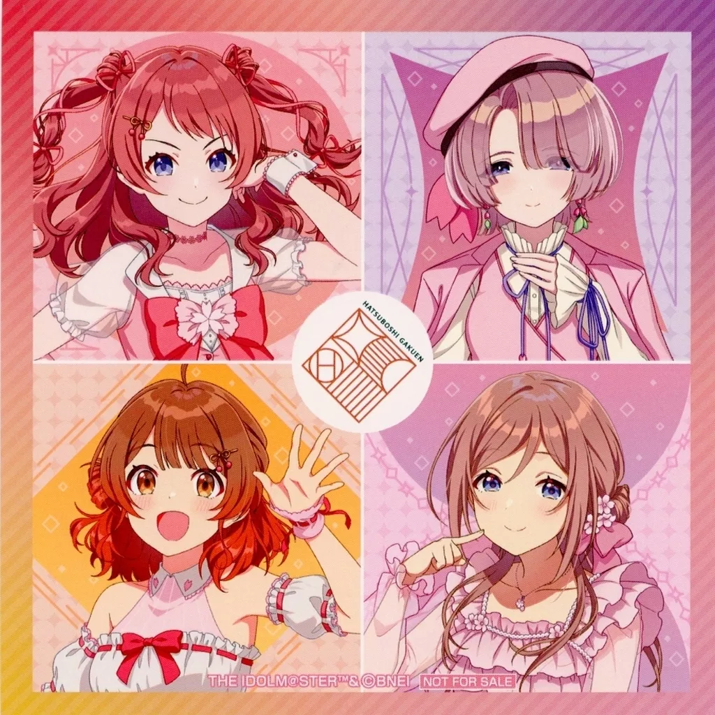 集合 イラストカード 「学園アイドルマスター×HMV POP UP SHOP」 会場限定対象商品購入特典