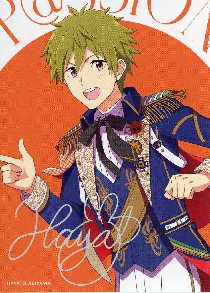 秋山隼人 特製ブロマイド 「CD アイドルマスター SideM High×Joker / THE IDOLM＠STER SideM 10th ANNIVERSARY P＠SSION 08 High×Joker」 初回生産分封入特典