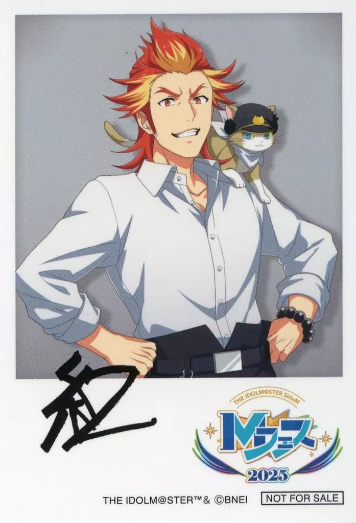 紅井朱雀 Mフェス2025特典ブロマイド 「アイドルマスター SideM Mフェス2025×animatecafe」 Mフェス2025特典ブロマイドプレゼントキャンペーン特典