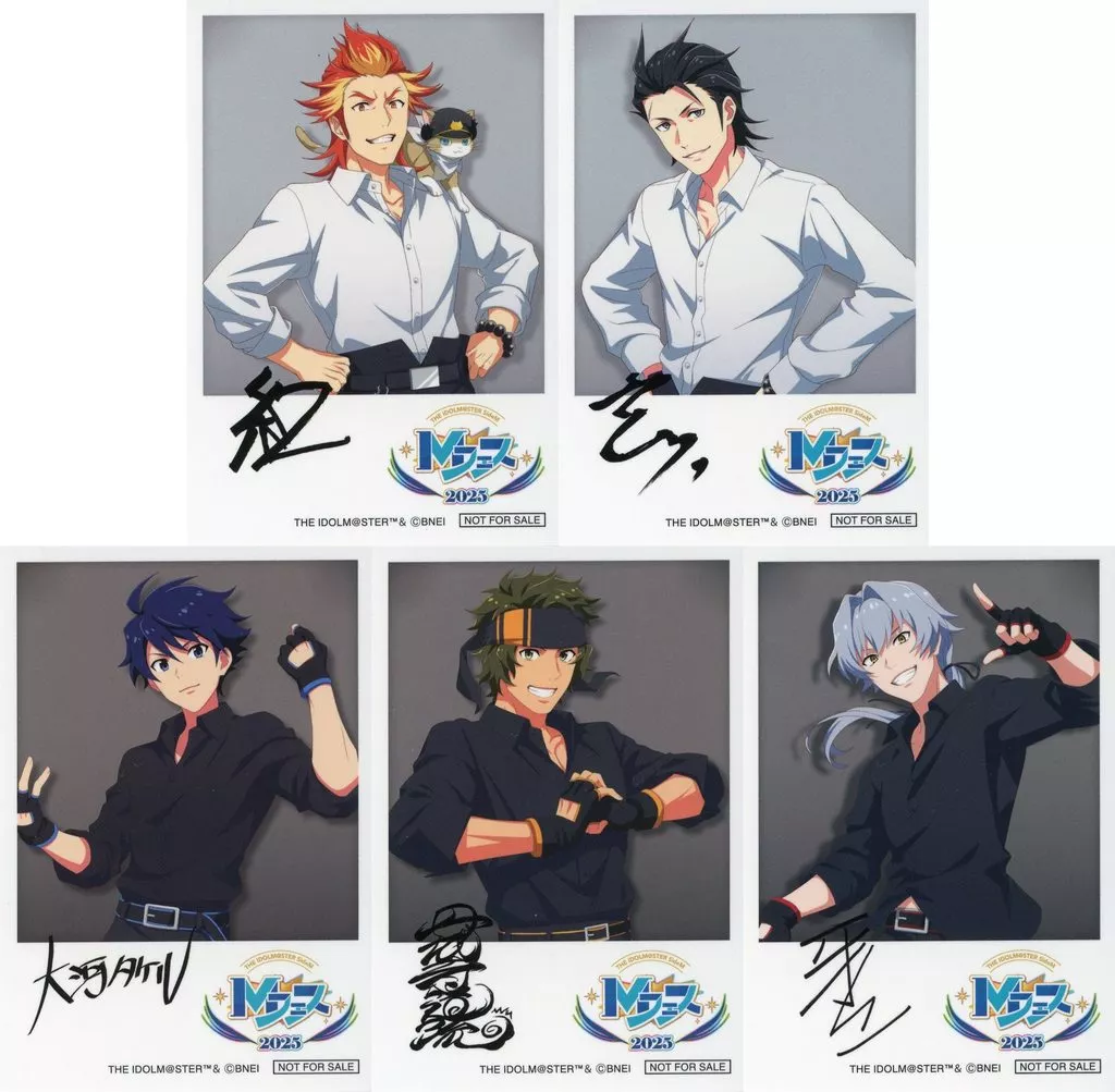 全5種セット Mフェス2025特典ブロマイド 「アイドルマスター SideM Mフェス2025×animatecafe」 Mフェス2025特典ブロマイドプレゼントキャンペーン特典