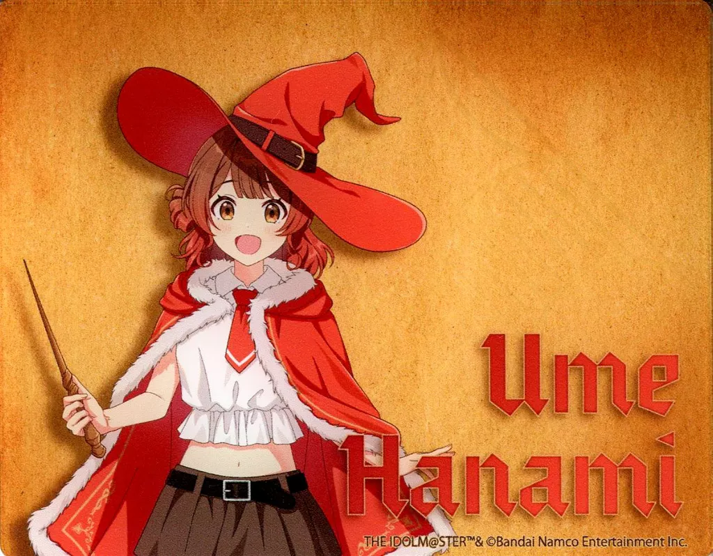 花海佑芽 「学園アイドルマスター グッズフェア in ゲーマーズ 第2弾 アクリルカード 04.魔法使いver.(描き下ろしイラスト)」