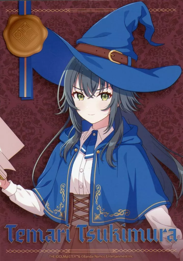 月村手毬 「学園アイドルマスター グッズフェア in ゲーマーズ 第2弾 L版ブロマイド 01.魔法使いver.(描き下ろしイラスト)」