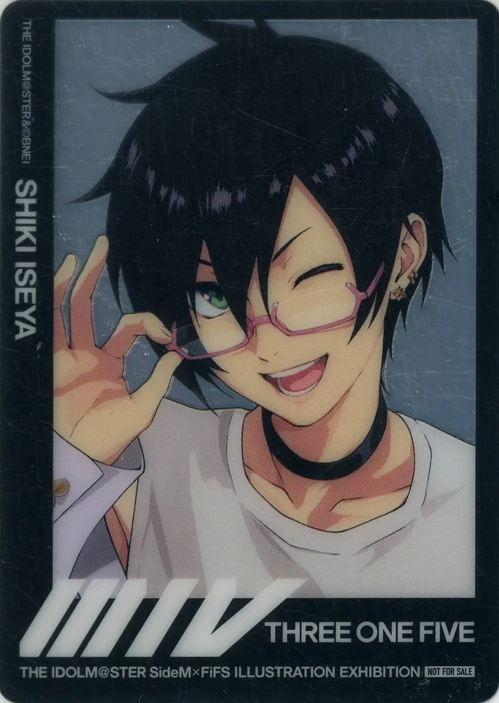 伊瀬谷四季 イラストができたあとカード 「アイドルマスター SideM×FiFS イラスト展 スリー・ワン・ファイヴ VOL.5」 入場特典＆グッズ購入特典