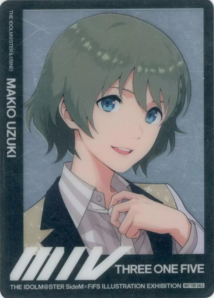 卯月巻緒 イラストができたあとカード 「アイドルマスター SideM×FiFS イラスト展 スリー・ワン・ファイヴ VOL.5」 入場特典＆グッズ購入特典
