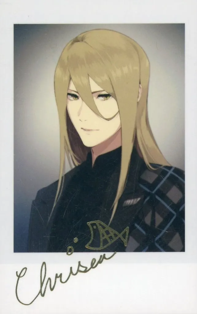 古論クリス(サイン入りレアver.) 「アイドルマスター SideM×FiFS イラスト展 スリー・ワン・ファイヴ VOL.5 トレーディングインスタントフォト風カード-等身B-」