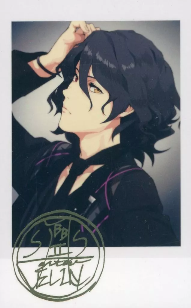 アスラン＝BBII世(サイン入りレアver.) 「アイドルマスター SideM×FiFS イラスト展 スリー・ワン・ファイヴ VOL.5 トレーディングインスタントフォト風カード-等身C-」