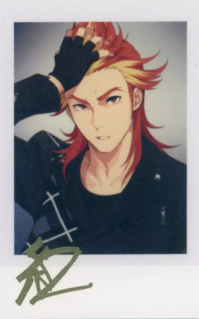 紅井朱雀(サイン入りレアver.) 「アイドルマスター SideM×FiFS イラスト展 スリー・ワン・ファイヴ VOL.5 トレーディングインスタントフォト風カード-等身C-」