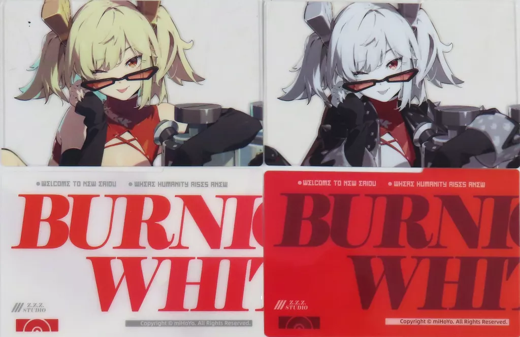 バーニス・ホワイト 影画シリーズ  コレクションカードセット(フレーム除く) カリュドーンの子 「ゼンレスゾーンゼロ」_image