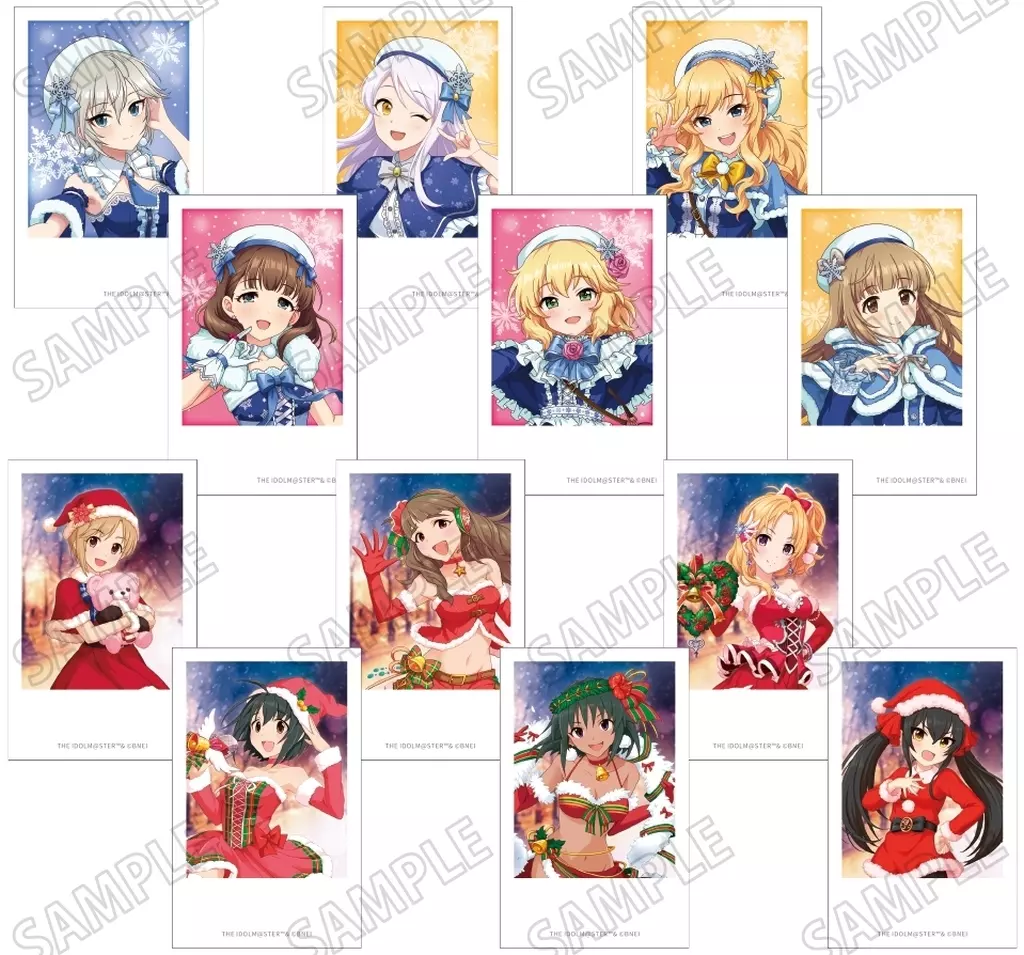 全12種セット 「アイドルマスター シンデレラガールズ」 ミニフォトカードコレクション」