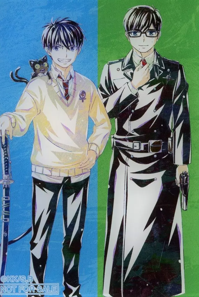 品多く 駿河屋 -<中古>奥村燐＆クロ＆奥村雪男 Ani-Art アクリルカード その他