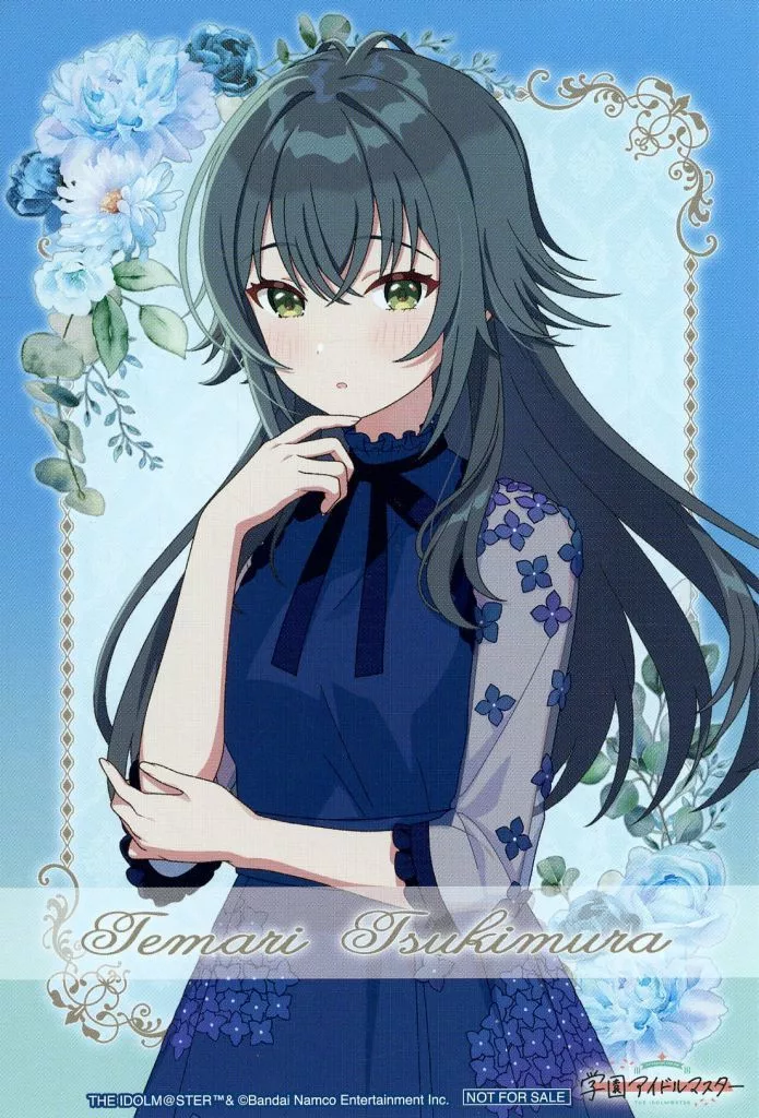 月村手毬 イラストカード 「学園アイドルマスター 1st Anniversary Celebration Party フェア in アニメイト」 アニメイト対象商品購入特典